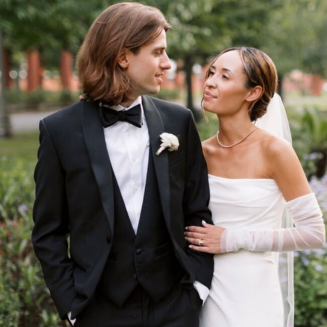 Bride and groom
